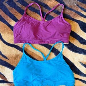 lululemon athletica Sports Bras - Magenta & Teal